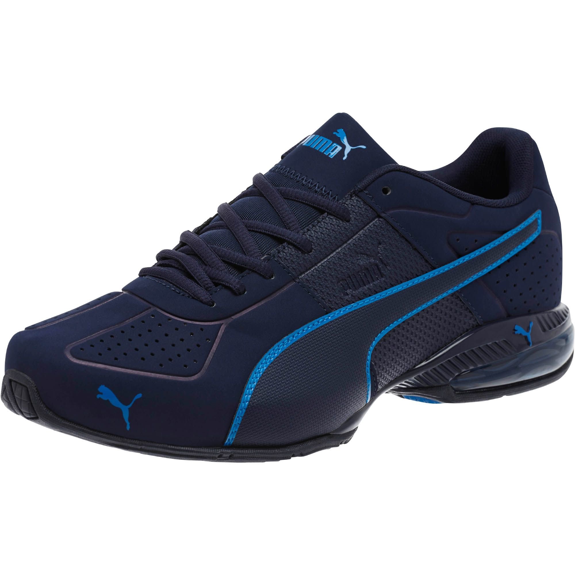 men blue pumas